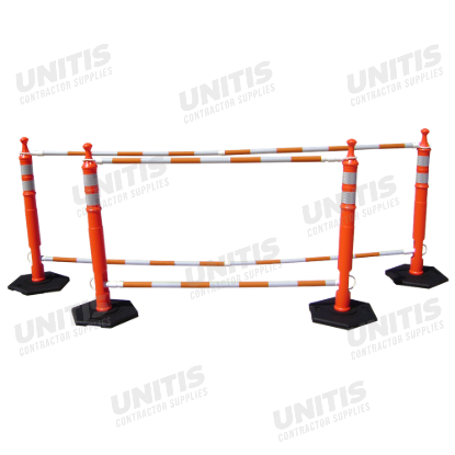 Traffix Adjustable Cone Bar - 6'-10' Reflective