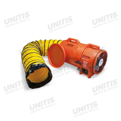 Allegro 12" Axial AC Plastic Blower with Canister & 25' Ducting