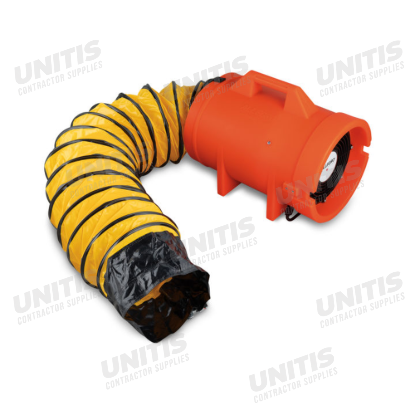 Allegro 8" Axial AC Plastic Mini-Pak Blower with 15' Ducting