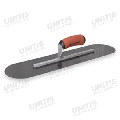Marshalltown 20" x 5" Blue Steel Pool Trowel - Durasoft Handle