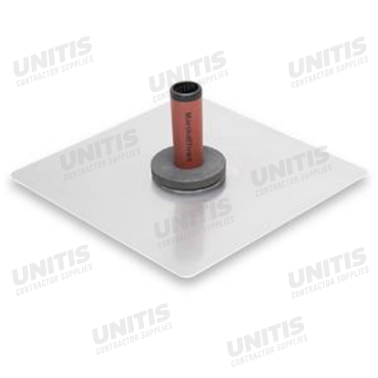 Marshalltown 13" x 13" Aluminum Hawk - Durasoft Handle