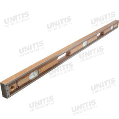 Marshalltown 48" Crick 3 Piece Wood Level - Clear Vials
