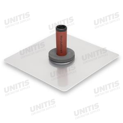 Marshalltown 12" x 12" Aluminum Hawk - Durasoft Handle