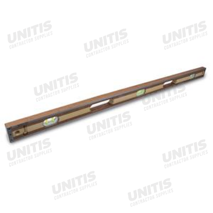 Marshalltown 48" Crick 3 Piece Wood Level - Green Vials