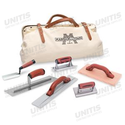 Marshalltown Concrete Tool Kit with Canvas Tool Bag