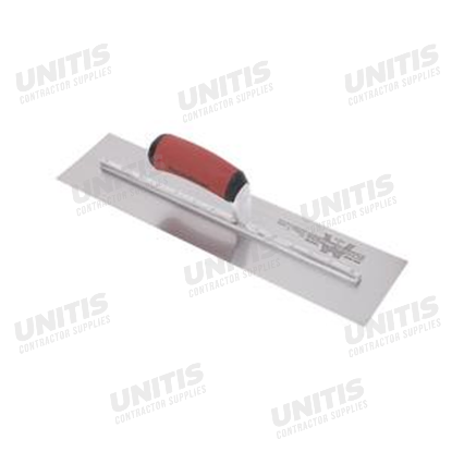 Marshalltown 16" x 4" Finishing Trowel - Curved Durasoft Handle