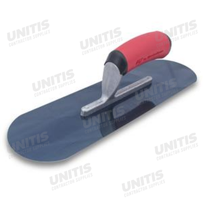 Marshalltown 14" x 4" Blue Steel Pool Trowel-Resilient Handle