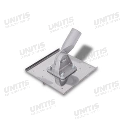Marshalltown Stainless Steel Walking Chicago Groover; 8" x 8", 1/2" Radius, 3/4D