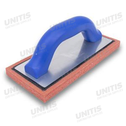 Marshalltown 9" x 4" x 5/8 Coarse Cell Red Rubber Float