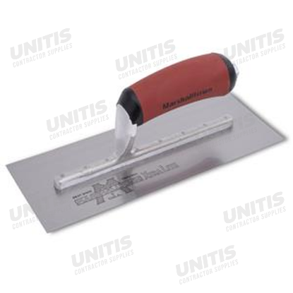 Marshalltown 10" x 4" Finishing Trowel - Curved Durasoft Handle