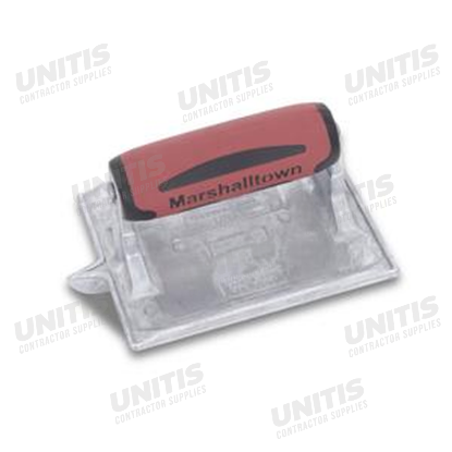 Marshalltown 6" x 4-3/8" Zinc Groover-1/2" Deep x 3/8" Wide Groove - Durasoft Handle