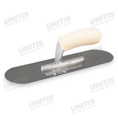 Marshalltown 12" x 3-1/2" Blue Steel Pool Trowel