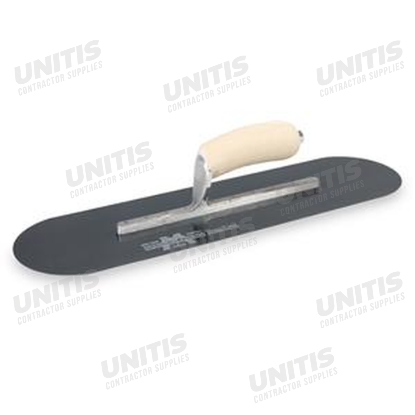 Marshalltown 18" x 5" Blue Steel Pool Trowel