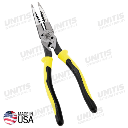 Klein Tools Pliers - All-Purpose Needle Nose Pliers with Crimper - 8.5"