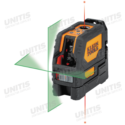 Klein Tools Rechargeable Self-Leveling Green Cross-Line Laser Level with Red Plumb