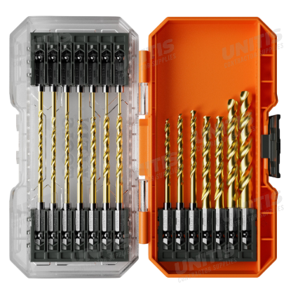 Klein Tools Titanium Drill Bit Set - 21 Piece