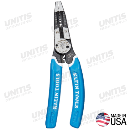 Klein Tools Klein-Kurve Heavy-Duty Wire Stripper / Cutter / Crimper Multi Tool - 8-20 AWG