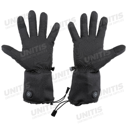 Klein Tools Rechargeable Heated Work Liners with Knit Dipped Glove - L