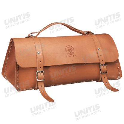 Klein Tools Deluxe Leather Bag - 24"