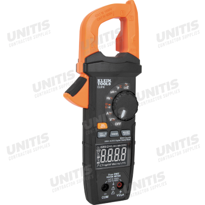 Klein Tools 600A AC/DC Auto-Ranging Trms Clamp Meter with Worklight