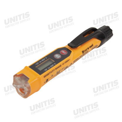 Klein Tools Non-Contact Voltage Tester Pen with Infrared Thermometer - 12 to 1000V AC