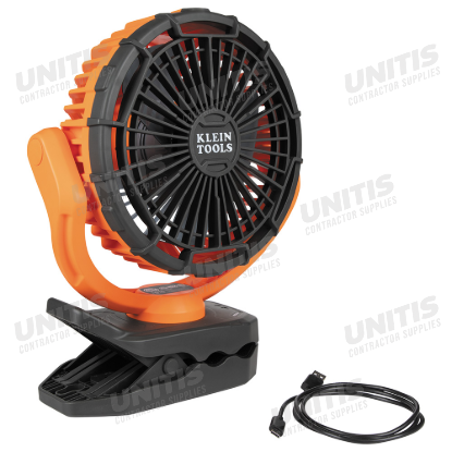 Klein Tools Rechargeable Clamping Fan