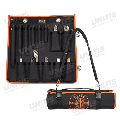 Klein Tools 1000V Insulated Utility Tool Kit in Roll Up Pouch - 13 Piece