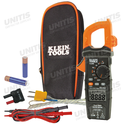 Klein Tools Digital Clamp Meter - AC Auto-Range Trms - Low Impedance (Loz) - Auto Off