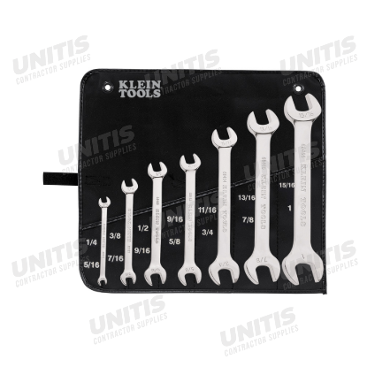 Klein Tools Open-End Wrench Set - 7 Piece