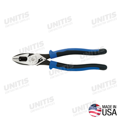 Klein Tools Lineman's Pliers - Fish Tape Pull/Crimping - 9"