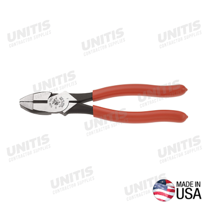Klein Tools Heavy-Duty Lineman's Pliers - Thicker-Dipped Handle