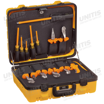 Klein Tools 1000V Insulated Utility Tool Kit in Hard Case - 13 Piece