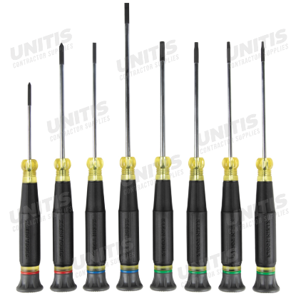 Klein Tools Precision Screwdriver Set - Slotted - Phillips - And Torx 8 Piece