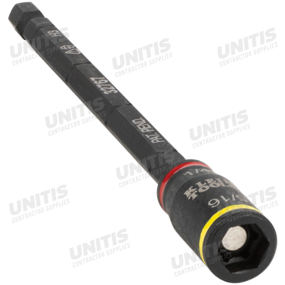 Klein Tools 3-in-1 Impact Flip Socket - 1/4" - 5/16" - 5" Length