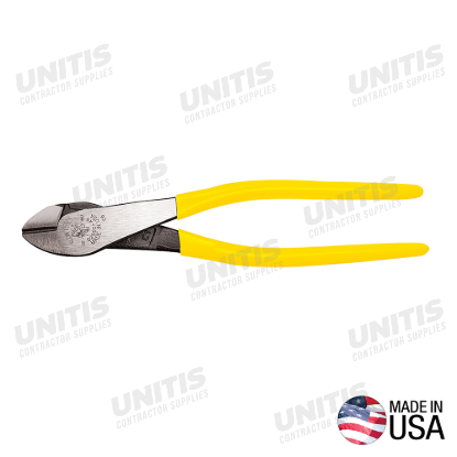 Klein Tools Diagonal Cutting Pliers - Angled Head - 9"