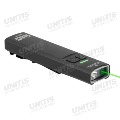 Klein Tools Rechargeable Slim-Profile LED Pocket Flashlight with Laser
