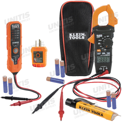 Klein Tools Digital Clamp Meter - Non-Contact Voltage Tester Electrical Test Set