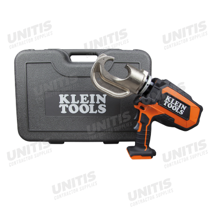 Klein Tools Battery-Operated 12-Ton Crimper with Case