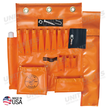 Klein Tools Aerial Apron with Hot Stick Pocket and Magnet