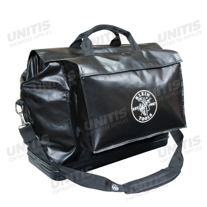 Klein Tools Tool Bag - Vinyl Equipment Bag - Black - Large