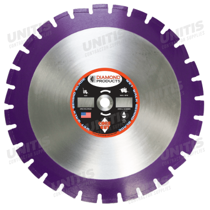Imperial Purple Asphalt/Green Concrete Diamond Blade - 14" x .125 x 1"