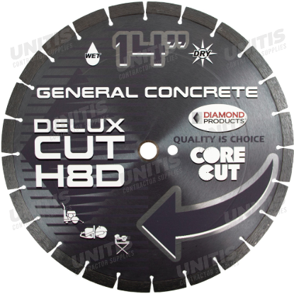 Delux-Cut Diamond Blade x .125 x 1 - 16" x .125 x 1"