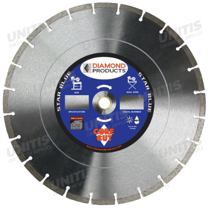 Star Blue Segmented Masonry Diamond Blade x .110" x 1 - 12" X .110 x 1"