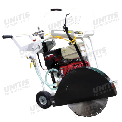 Diamond Products CCE0911H-20 Honda Gas Walk Behind Saw with 20" Guard - 11.7 HP, 19.5 lb-ft Torque