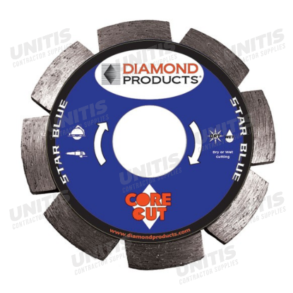 Star Blue Segmented Tuck Point Diamond Blade - 4-1/2" x .250 tuck point
