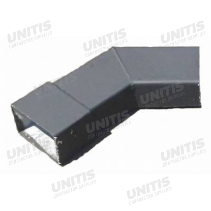 Curb-O-Let Rectangular 45 Degree Fitting with Hub 3" x 17" x 8" Round