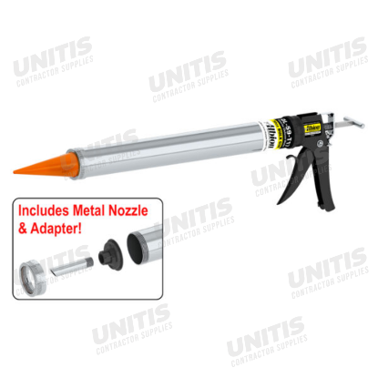 Albion Special Deluxe 30 oz Manual Bulk Gun with Orange Cone Nozzles