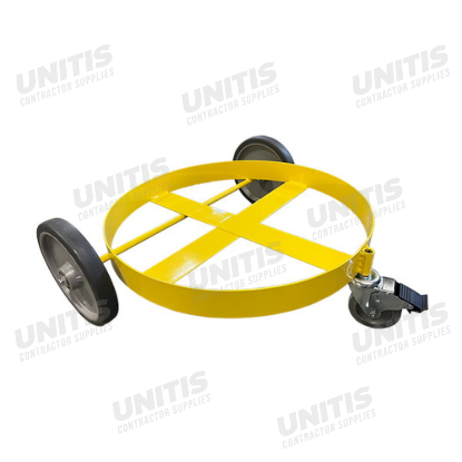 Dustless 55 Gallon Slurry Drum Cart Assembly
