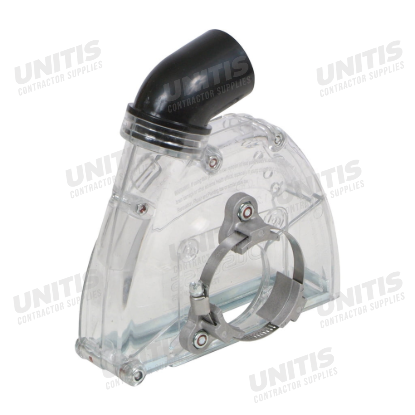 Dustless 5" Universal Cutting Dust Shroud with 18" Hose