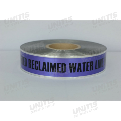 Underground Detectable Tape - Reclaimed Water Line - Purple - 2" x 1000'